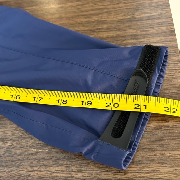 Woods Canada Blue Hooded Windbreaker Jacket Size L - Picture 12 of 12